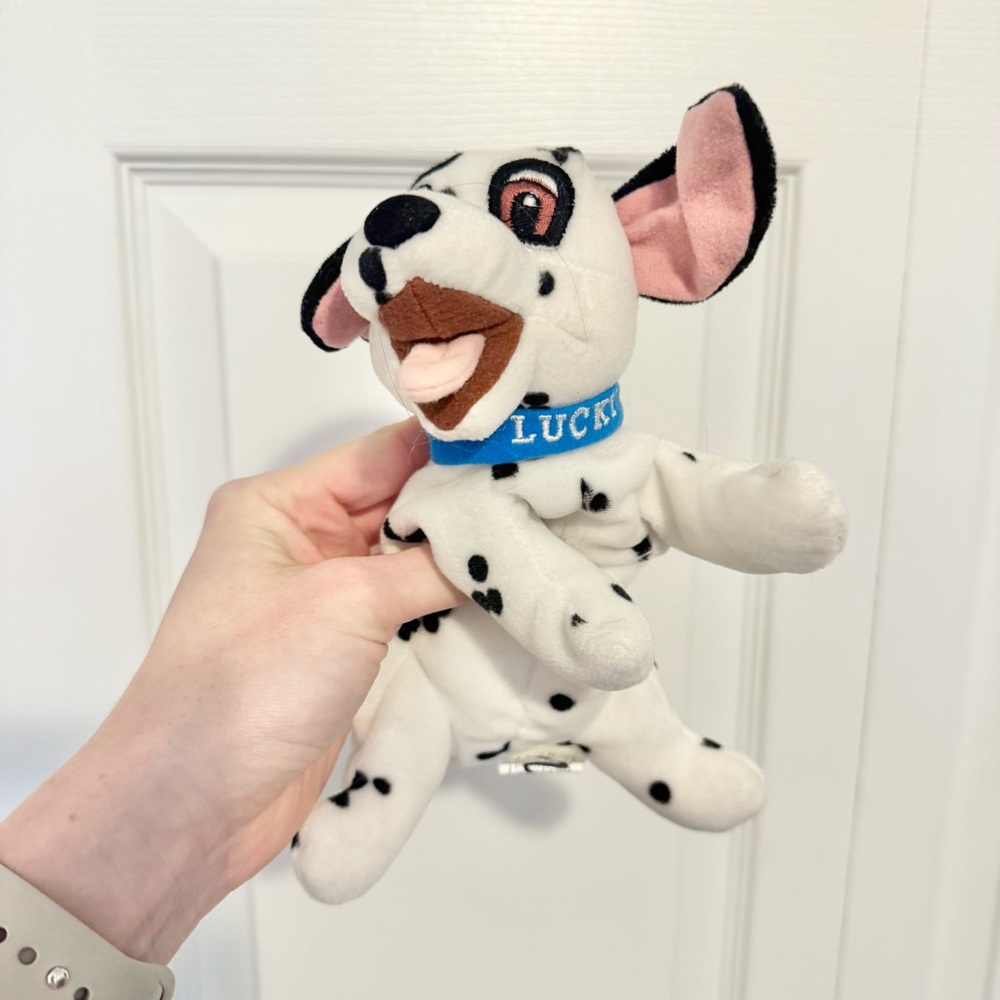 Vintage 1991 Disney 101 Dalmatians βLuckyβ beanie baby